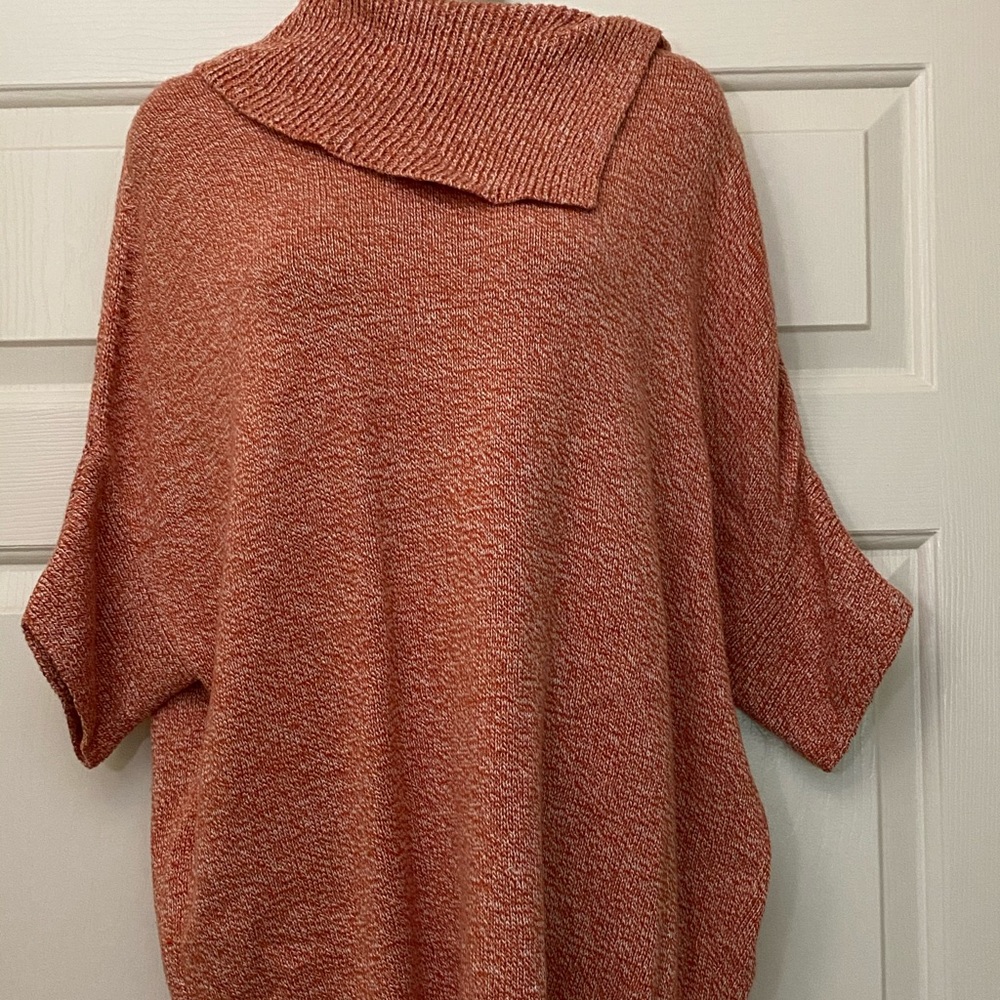 CAbi Coral Cowl Neck Pullover Sweater Sz Small